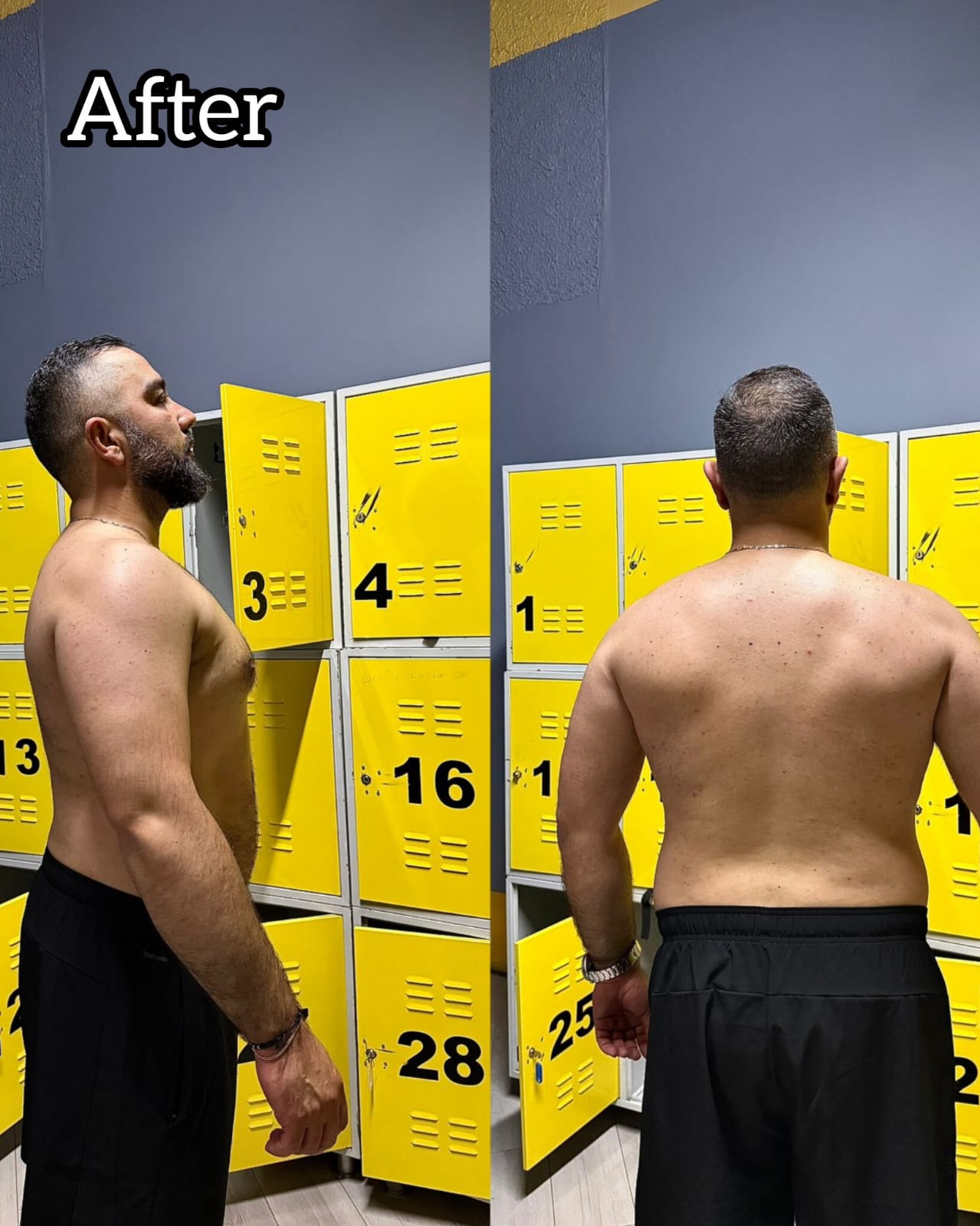 After — client 1